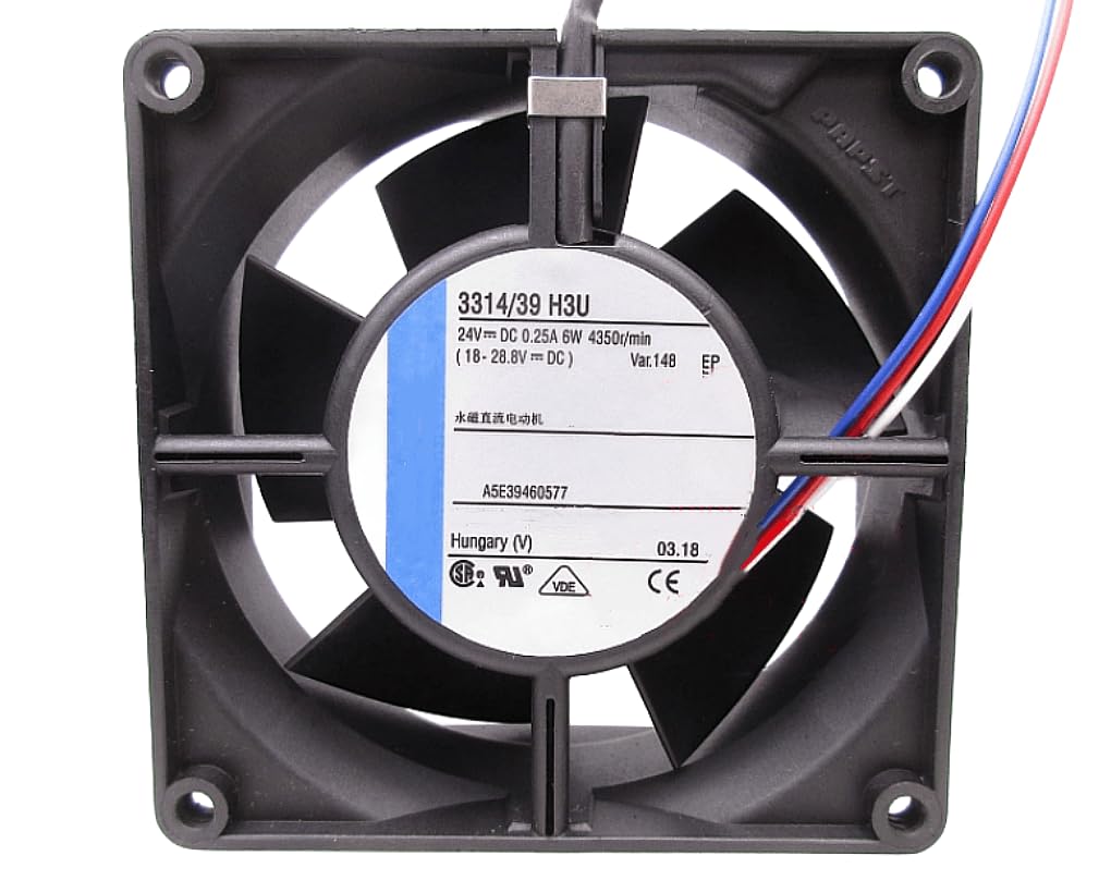 AC09-1 FAN UNIT 24V 105m³/h Filter fan Rittal SK 3239.124 - 105 m³/h 24 V DC | Automation24